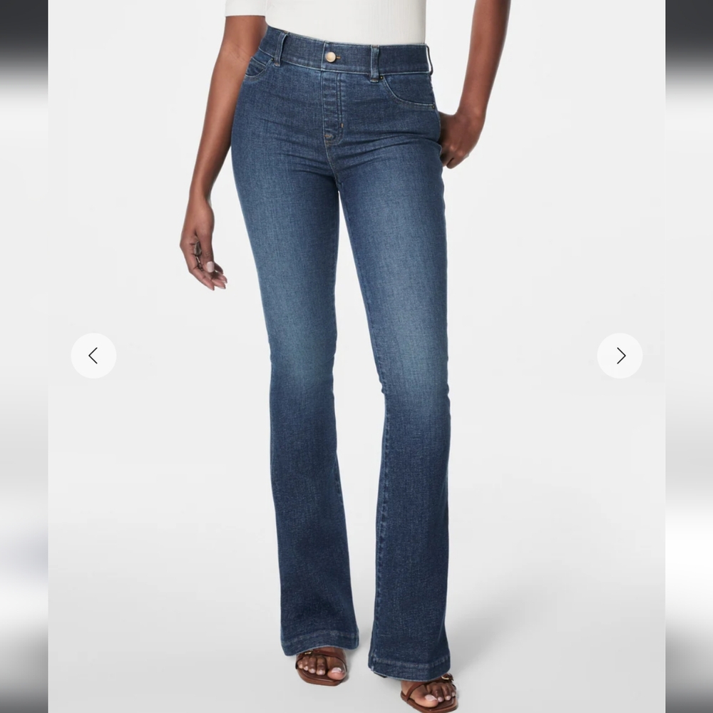 SpanxShape Everywhere Flare Jeans - Picture 5 of 6